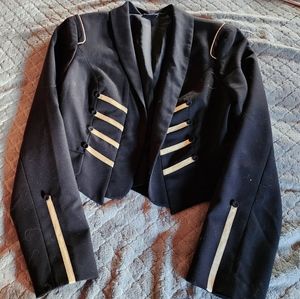 A short black jacket. Like Michael Jackson wore!!!